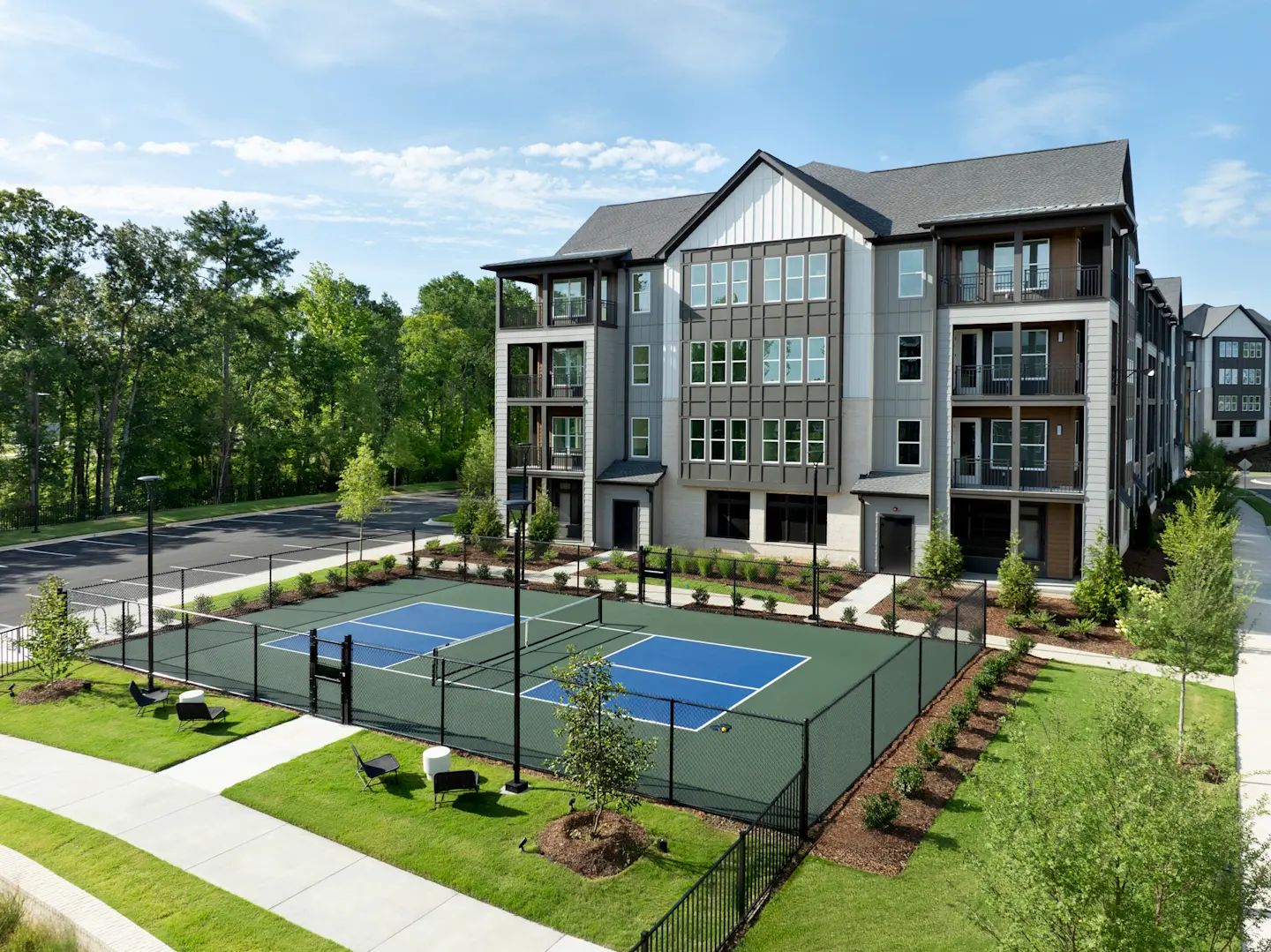 Pickleball court at Camden South Charlotte